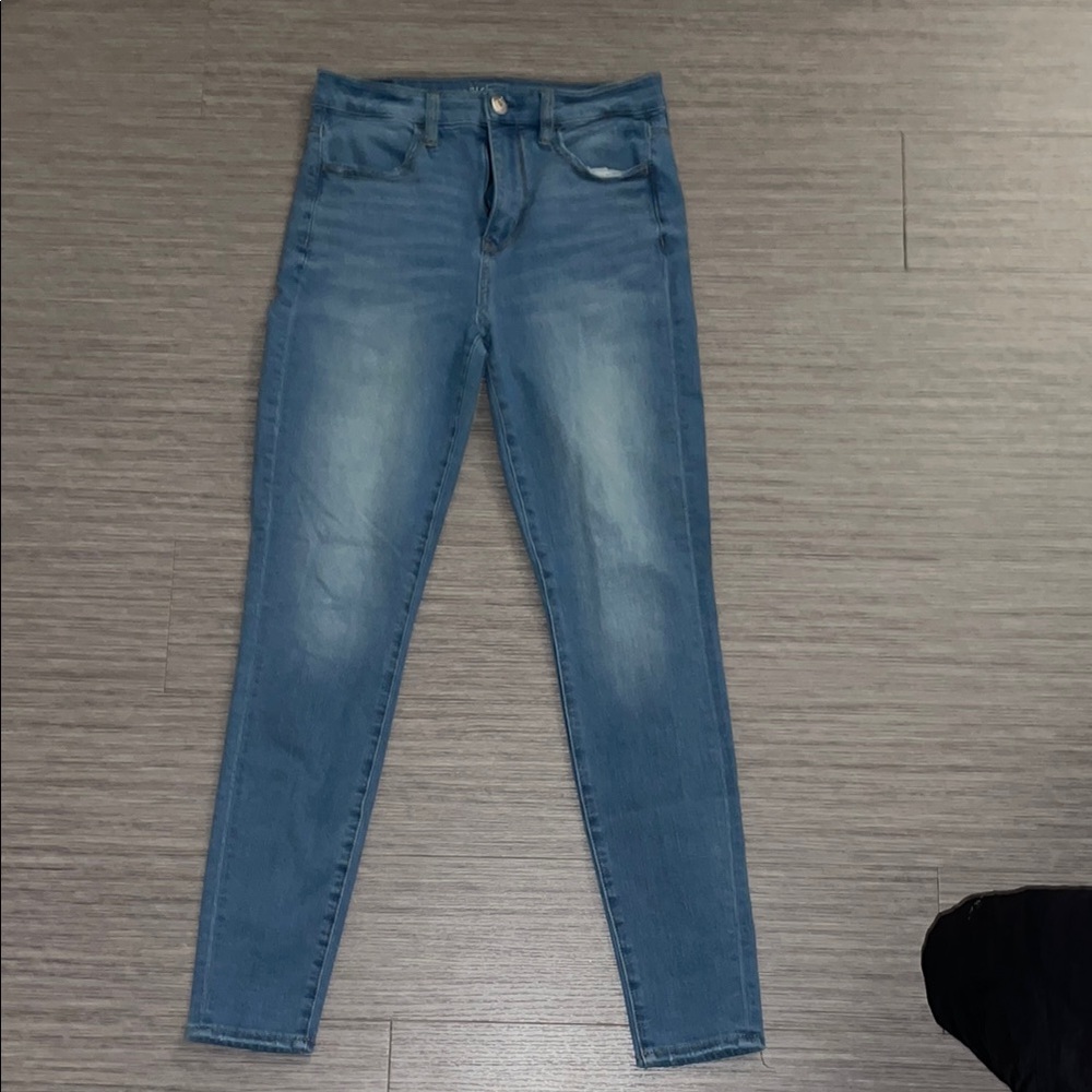American Eagle Outfitters Blue Skinny Jeans